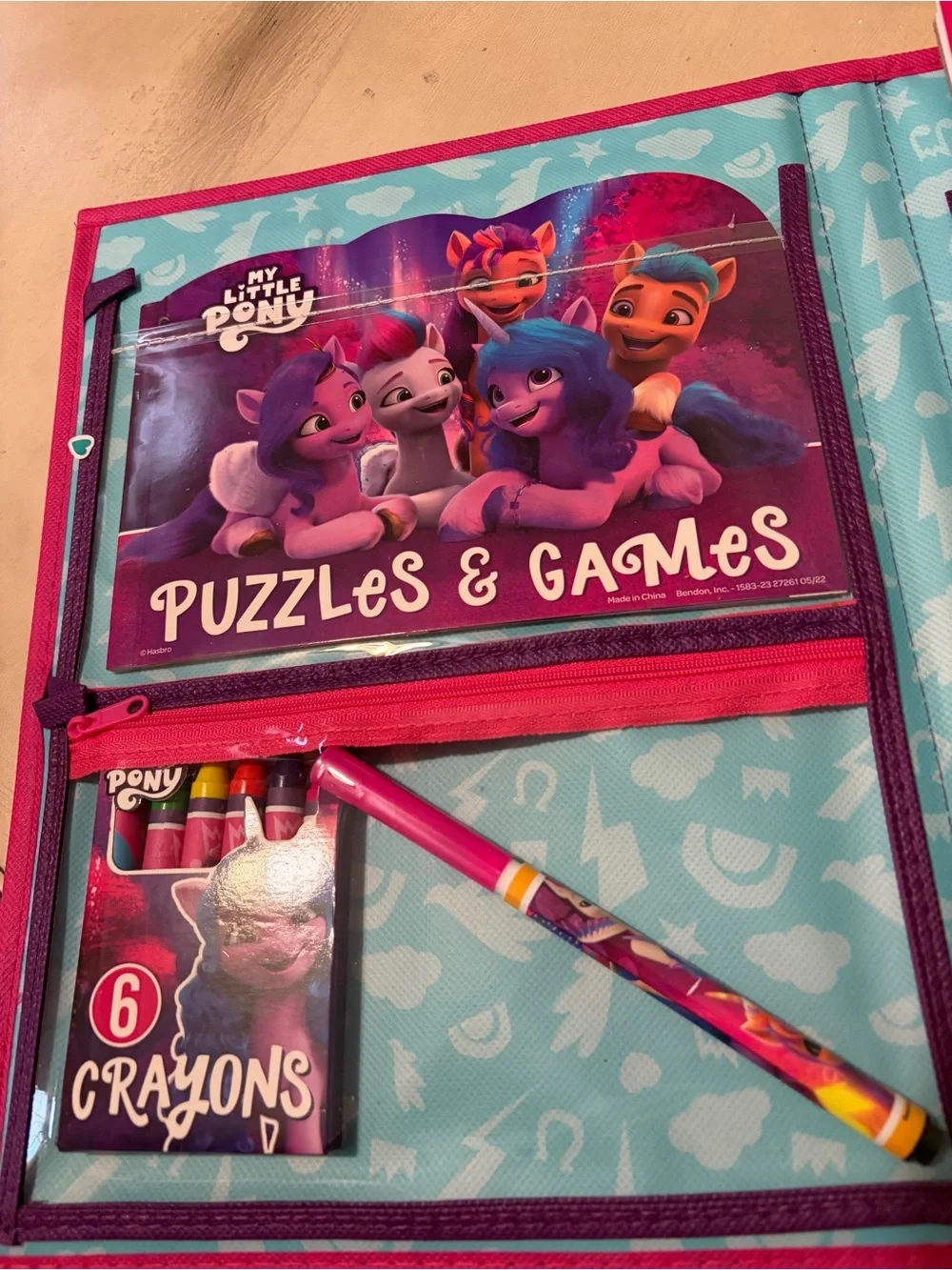 My Little Pony G5 Be True To You Trifold Activity Portfolio  Case/Notebook
